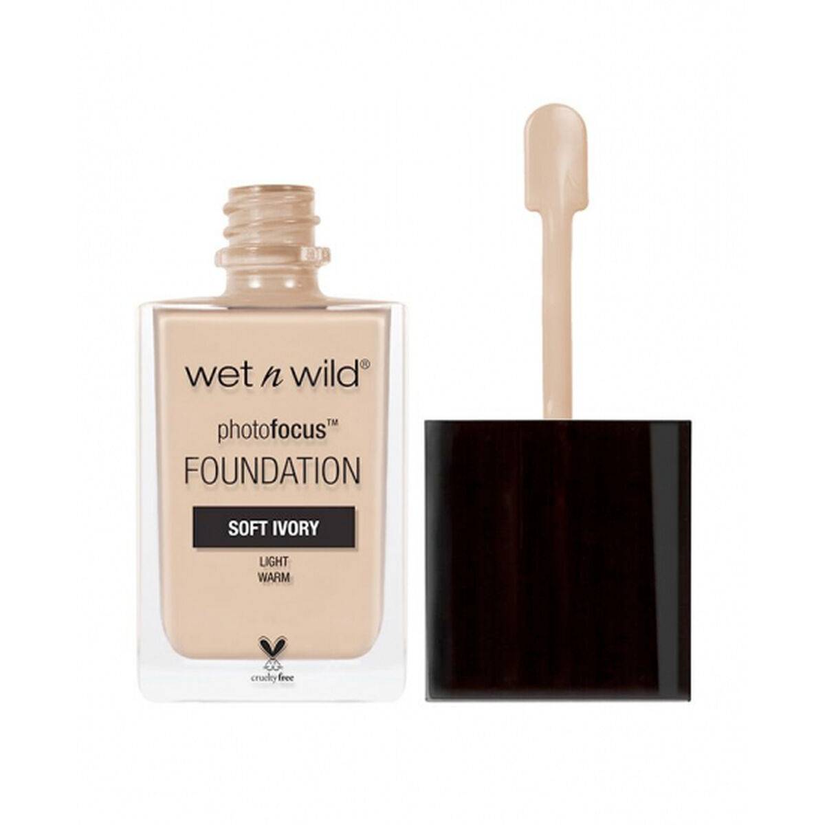 Base de Maquillaje Fluida Wet n Wild Photofocus Foundation Soft Ivory 30 ml