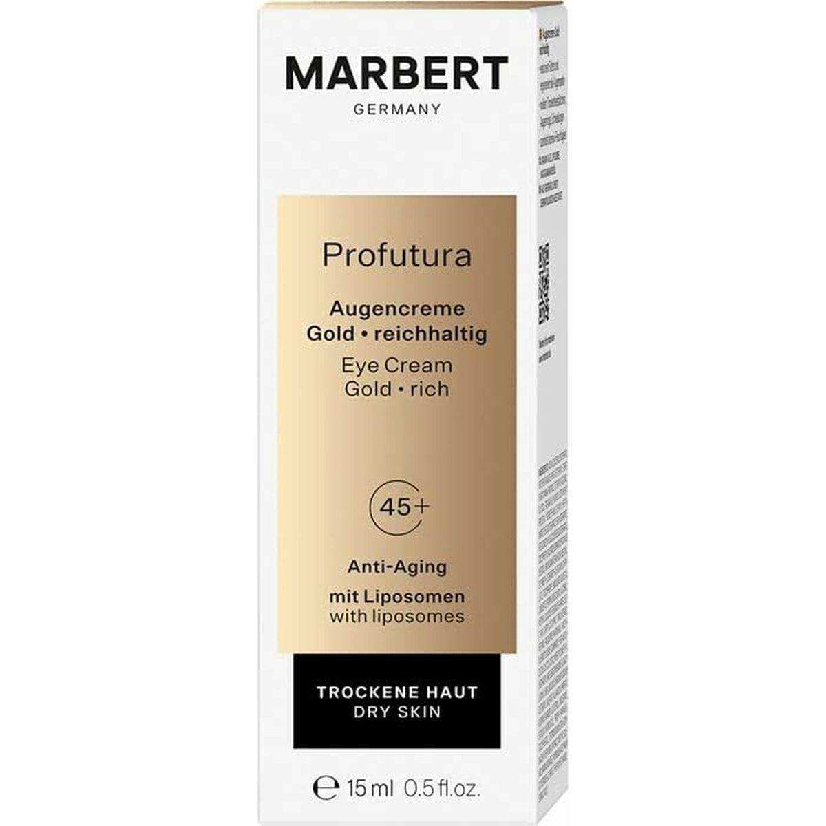 Crema para el Contorno de Ojos Marbert Gold Eye Cream Rich 15 ml