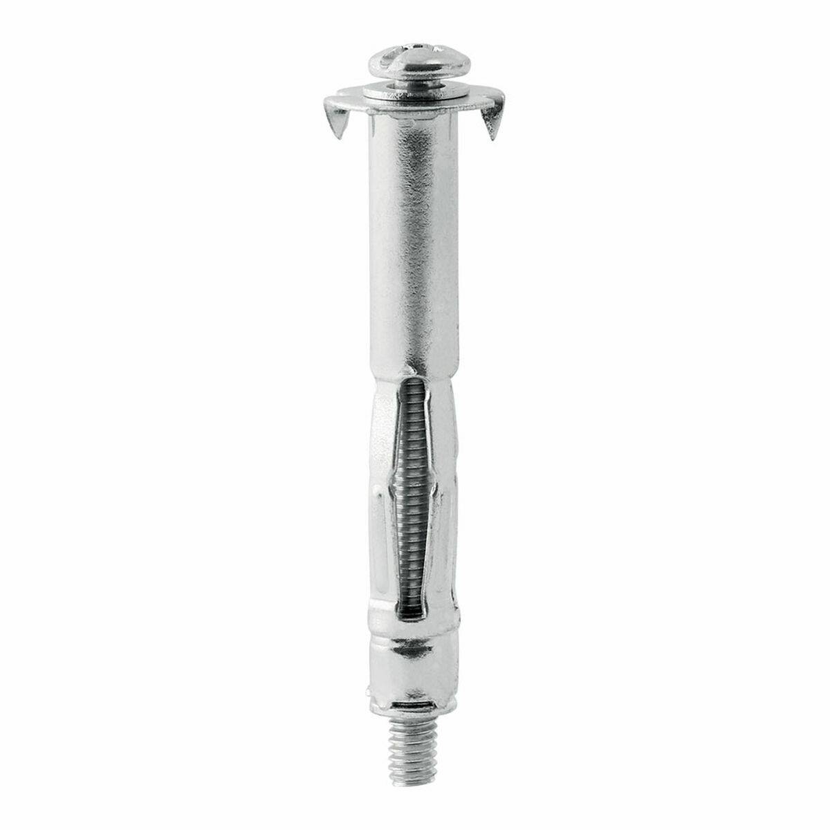 Tacos y tornillos Rapid Ø 8 x 46 mm M4 x 55 mm Metal Expansión 10 Unidades