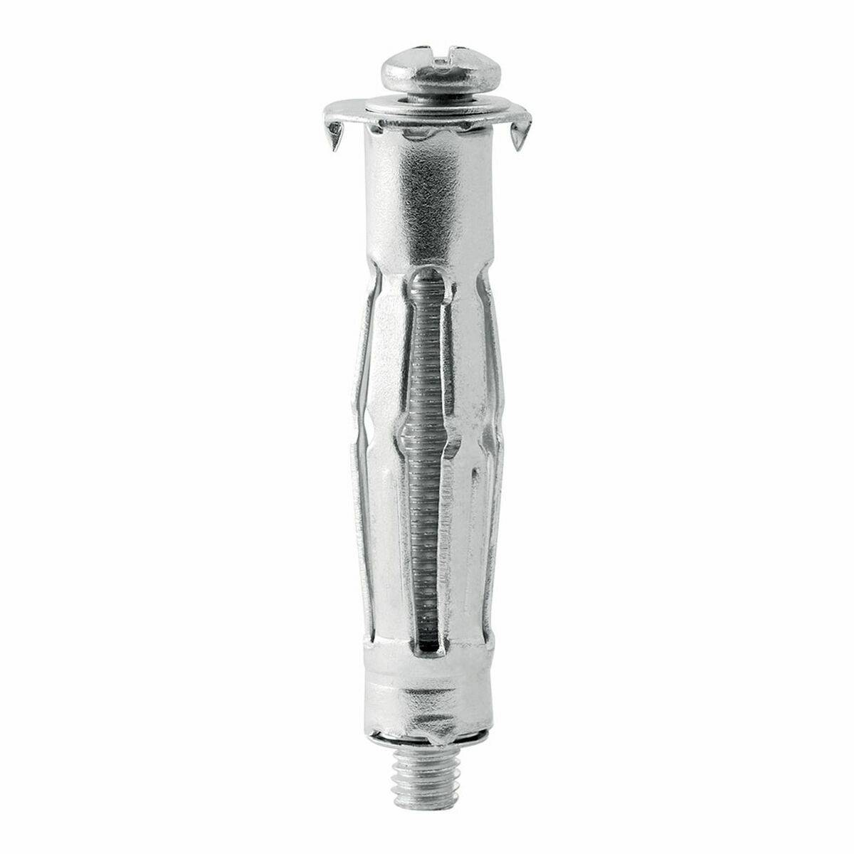 Tacos y tornillos Rapid 13 x 52 mm M6 x 63 mm Metal Expansión 10 Unidades