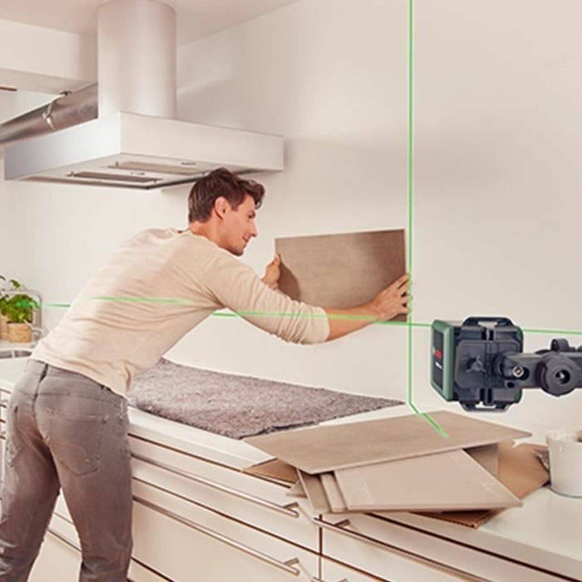 Nivel láser BOSCH Quigo + +/- 0,5mm/m 7-10 M