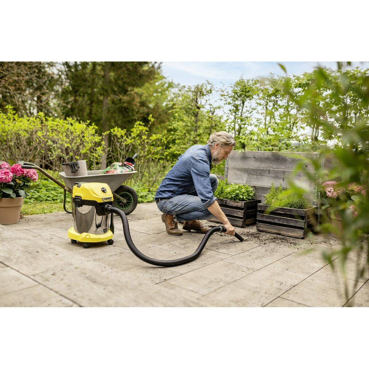 Aspirador Kärcher 1.628-576.0 Amarillo 225 W