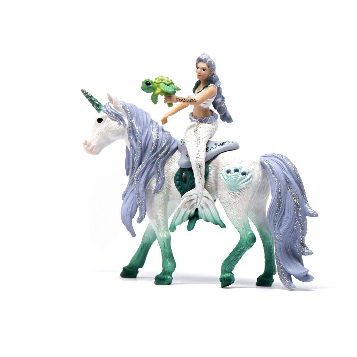 Playset Schleich 70594 Bayala Unicornio Sirena 4 Piezas