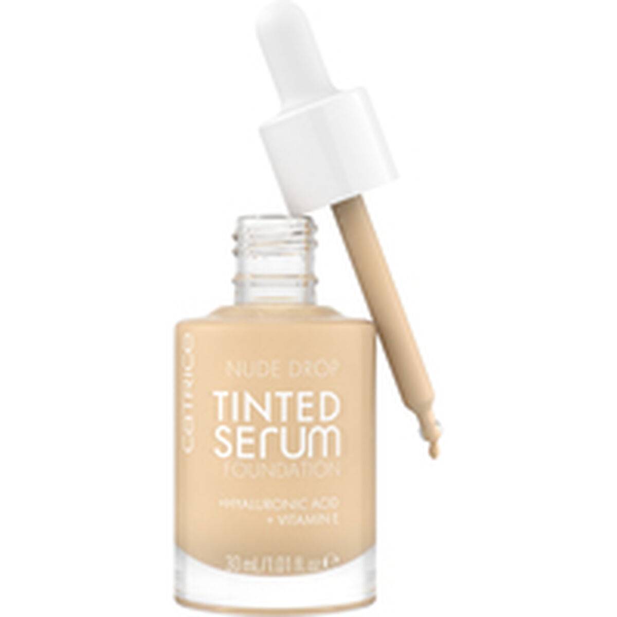 Base de Maquillaje Fluida Catrice Nude Drop Beige 30 ml Sérum