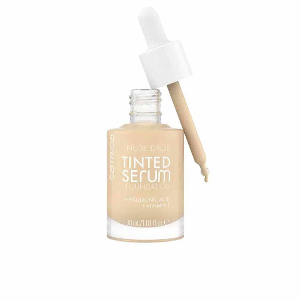 Base de Maquillaje Fluida Catrice Nude Drop Beige 30 ml Sérum