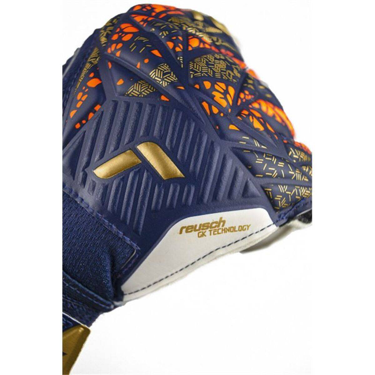 Guantes de Portero Reusch Attrakt Grip Azul marino Adultos