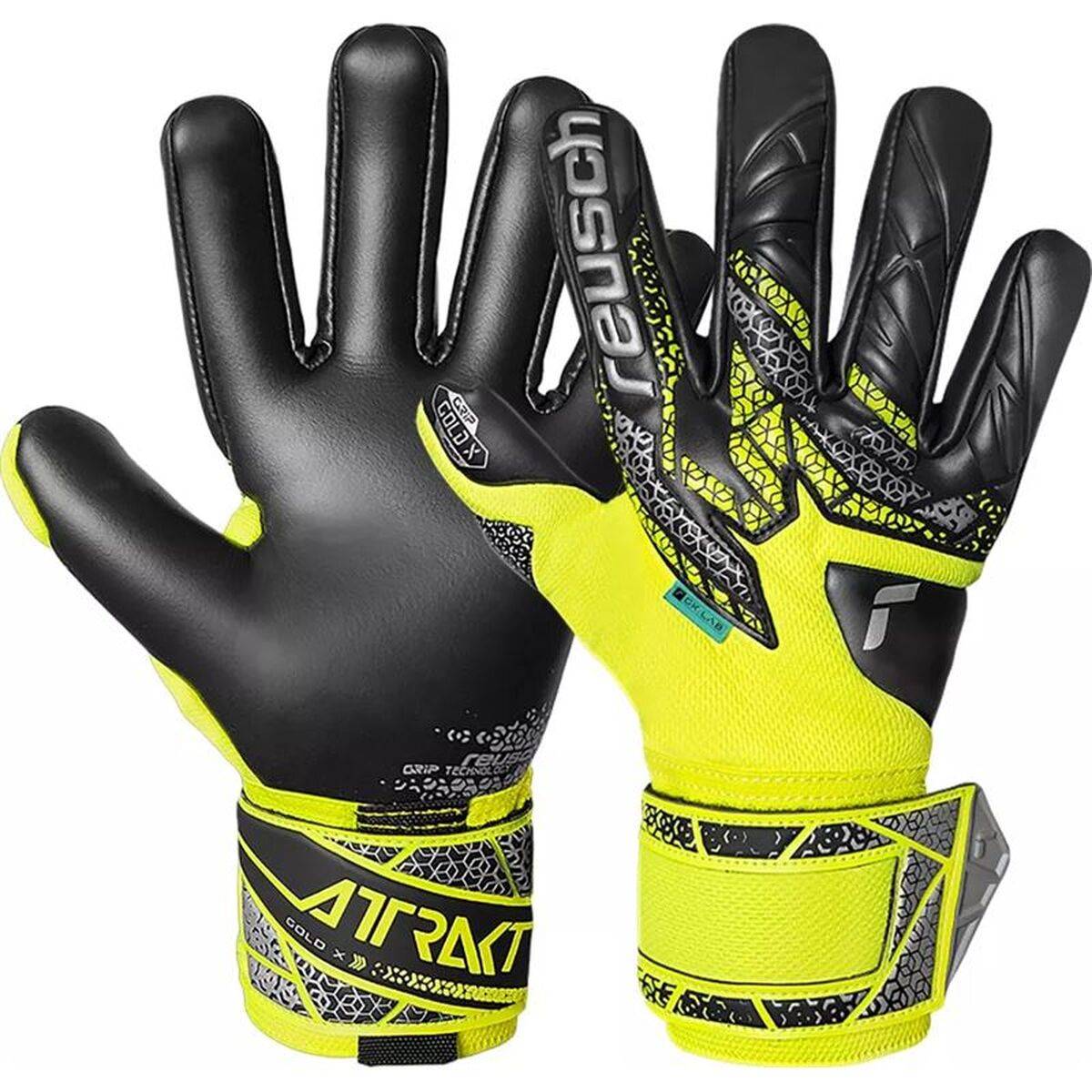Guantes de Portero Reusch Attrakt Gold X Nc Negro Adultos