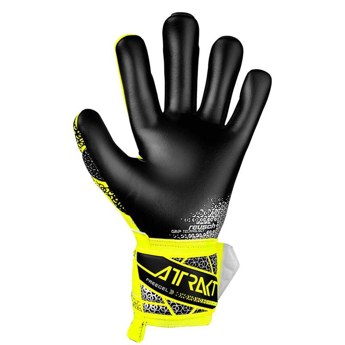 Guantes de Portero Reusch Attrakt Freegel Amarillo Adultos
