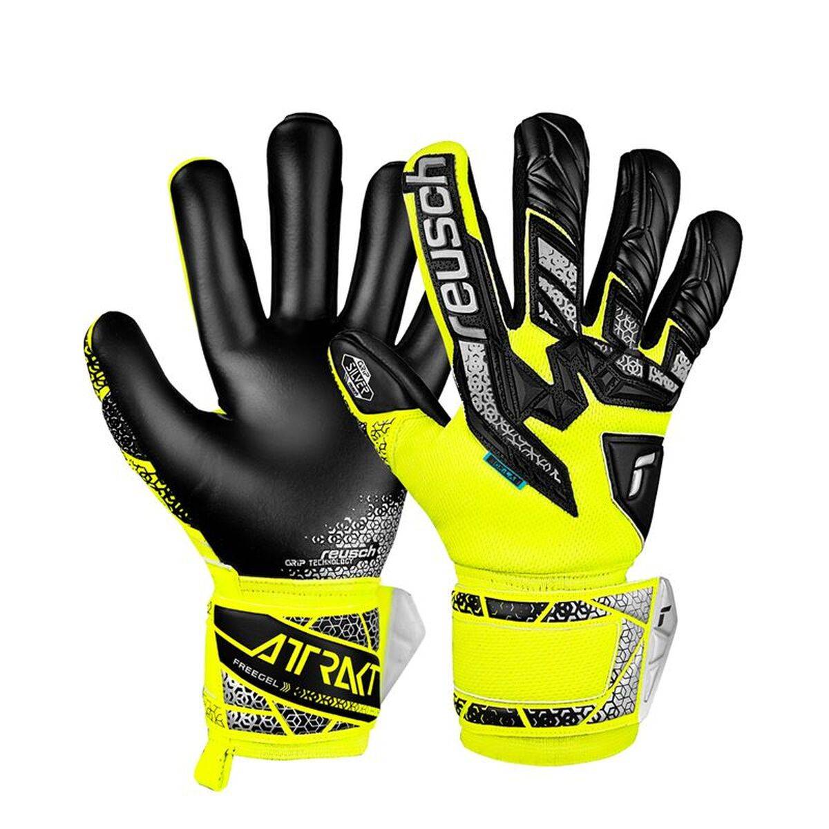 Guantes de Portero Reusch Attrakt Freegel Amarillo Adultos
