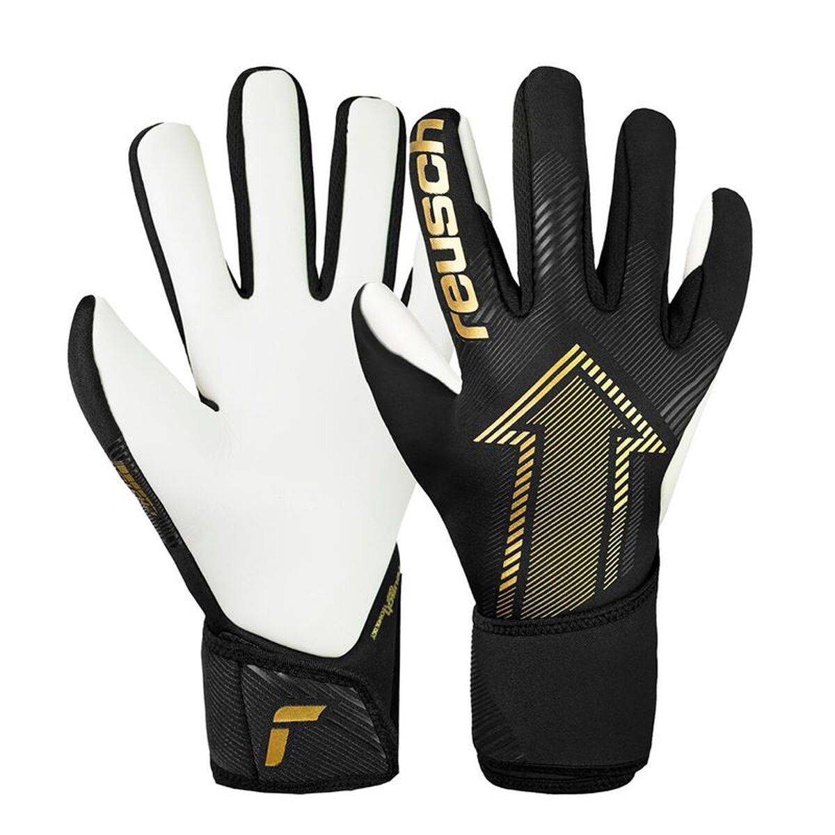 Guantes de Portero Reusch Fastgrip Silver Negro Adultos
