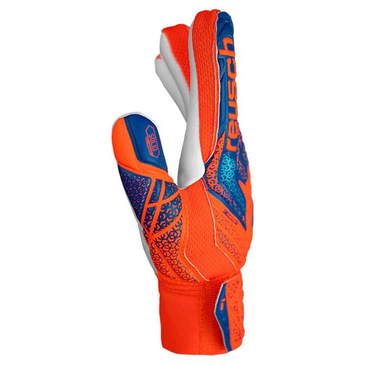 Guantes de Portero Reusch Attrakt Starter Azul Naranja