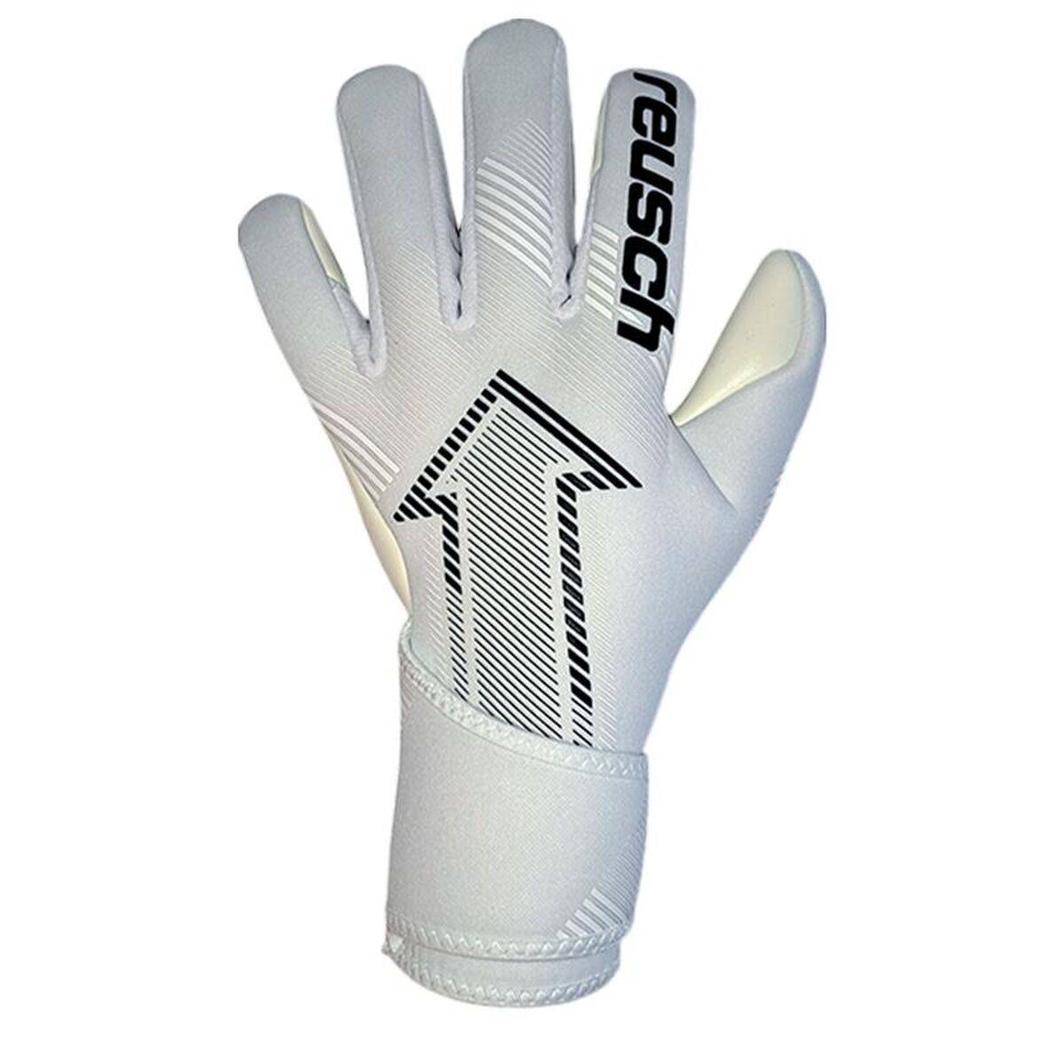 Guantes de Portero Reusch Attrakt Fastgrip Silver Blanco Adultos