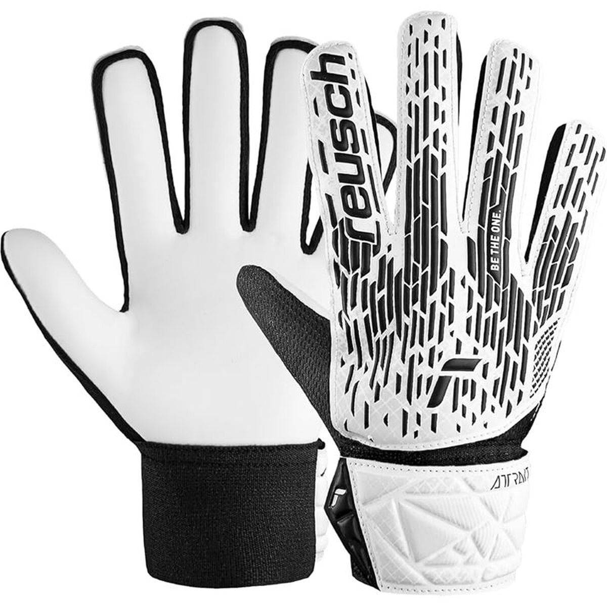 Guantes de Portero Reusch Attrakt Solid Junior Blanco Adultos