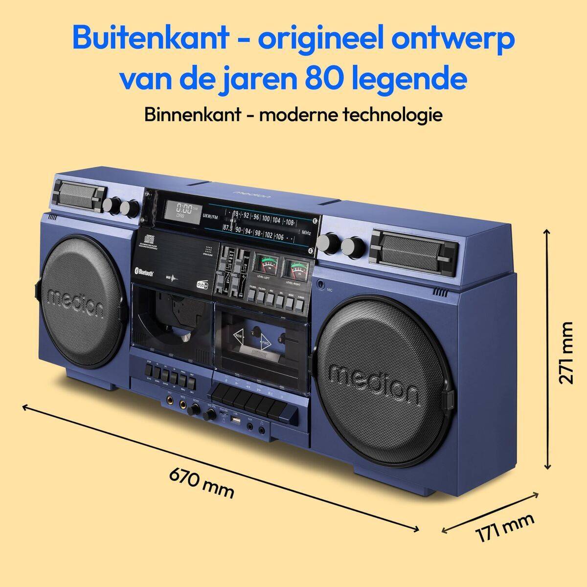 Microcadena de Música Medion 50078738