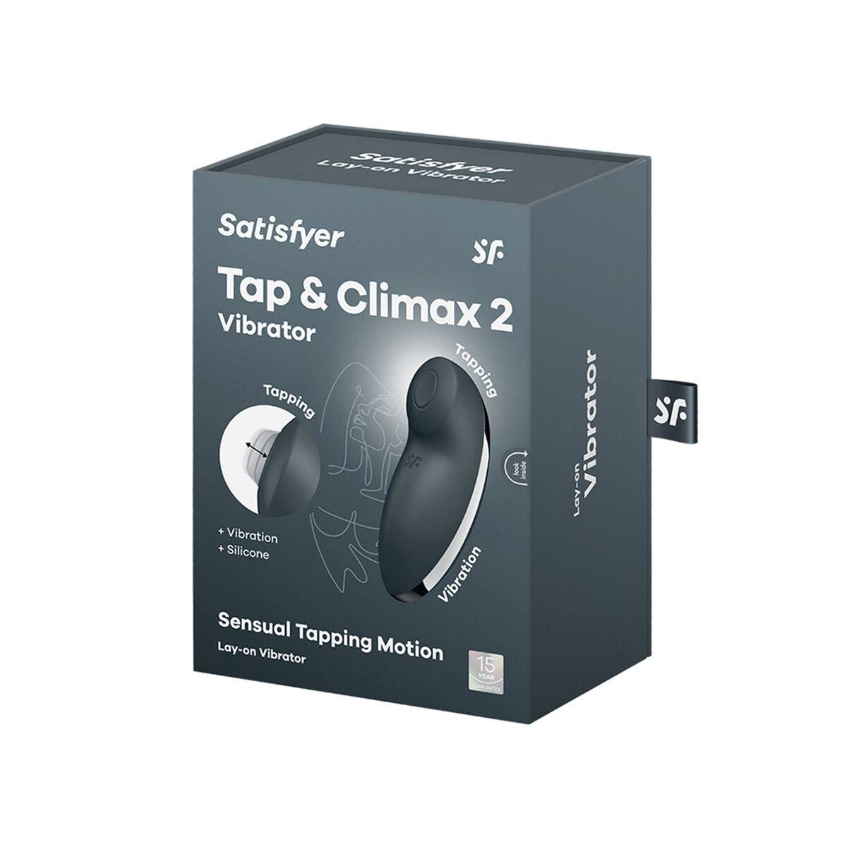 Masajeador erótico Satisfyer Gris