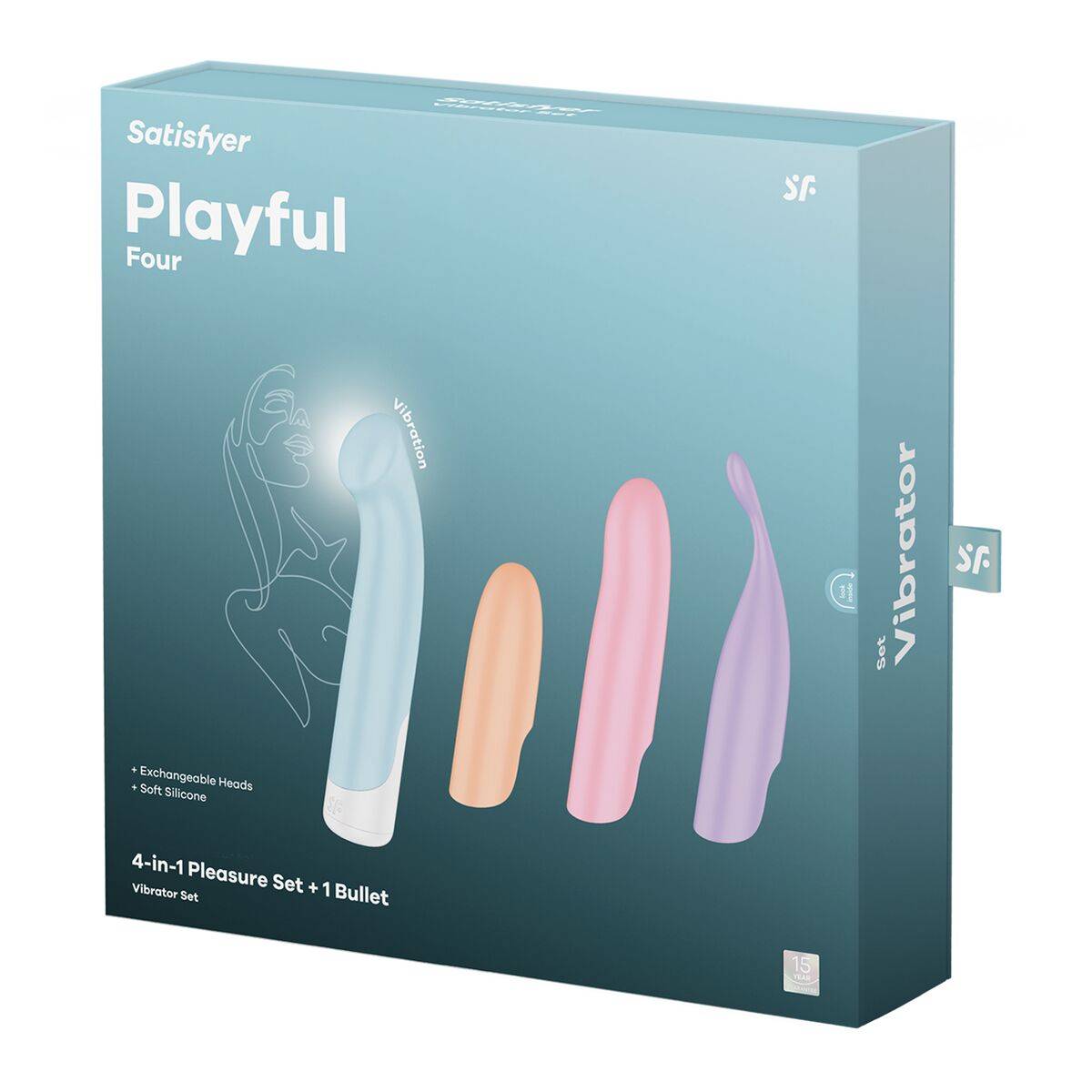 Masajeador Satisfyer Multicolor