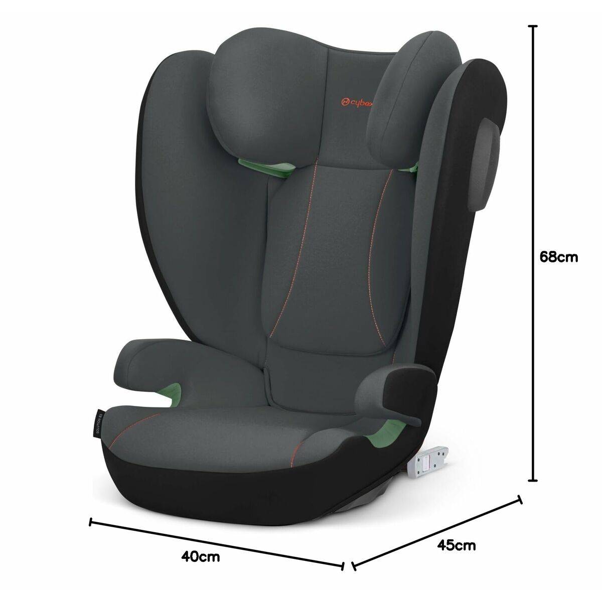 Silla para el Coche Cybex SOLUTION B3 I-FIX Gris II (15-25 kg) III (22 - 36 kg) Infantil ECE R129/04