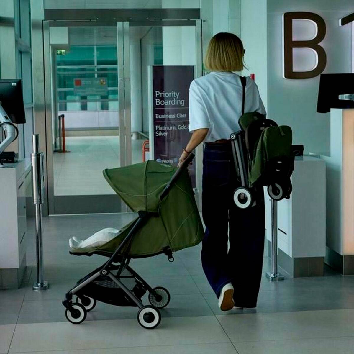 Carro de Paseo para Bebé Cybex Verde