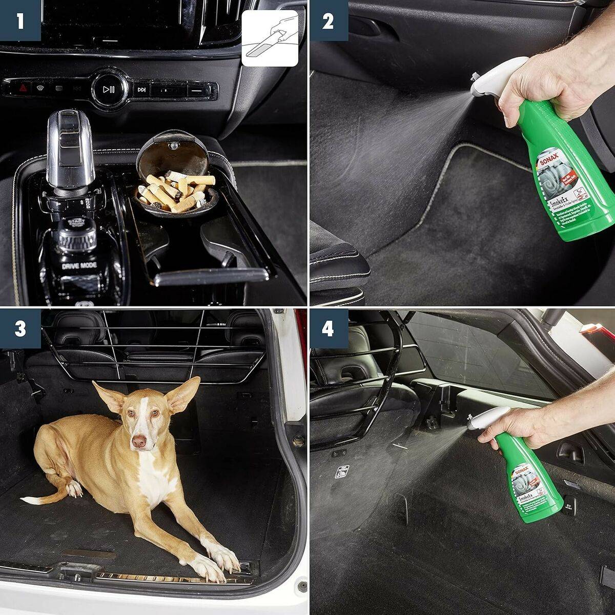 Eliminador de Olores Sonax Smokeex 500 ml