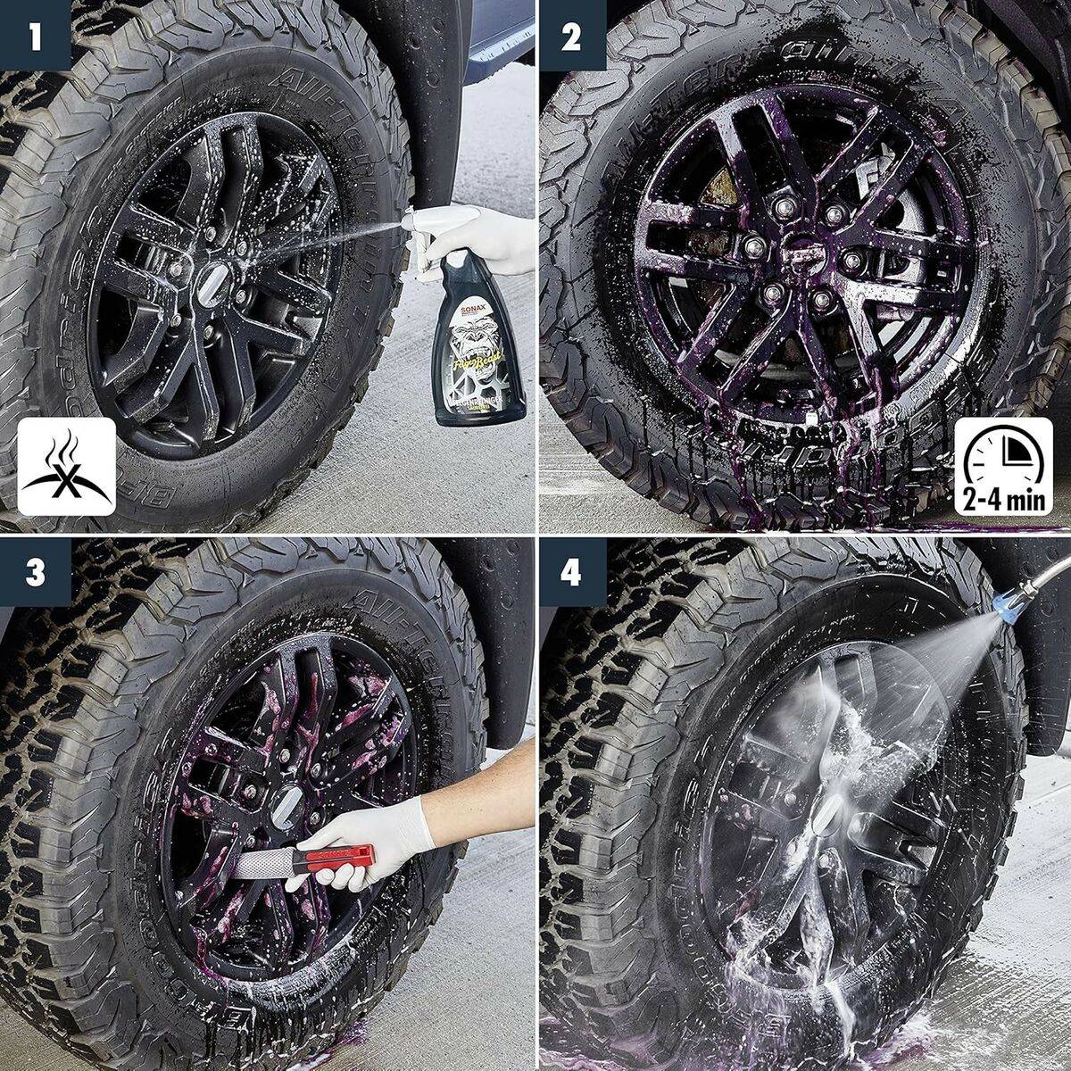 Limpia Llantas Sonax Beast 1 L