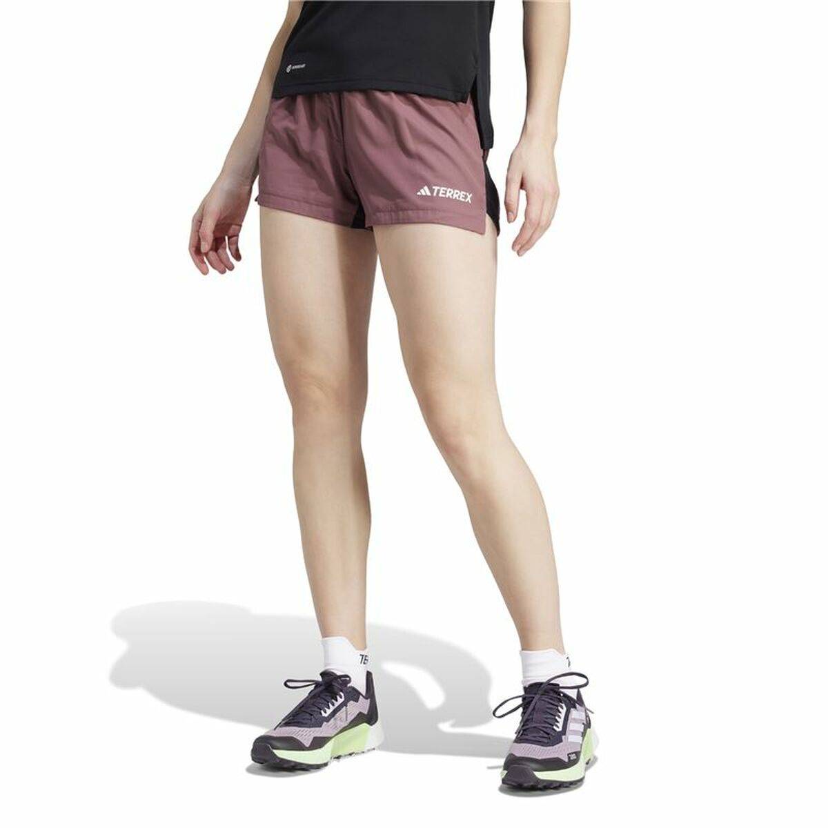 Pantalón Corto Deportivo Adidas Mt Trail Sh Rosa