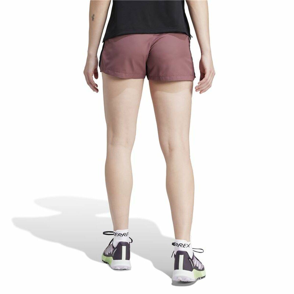 Pantalón Corto Deportivo Adidas Mt Trail Sh Rosa