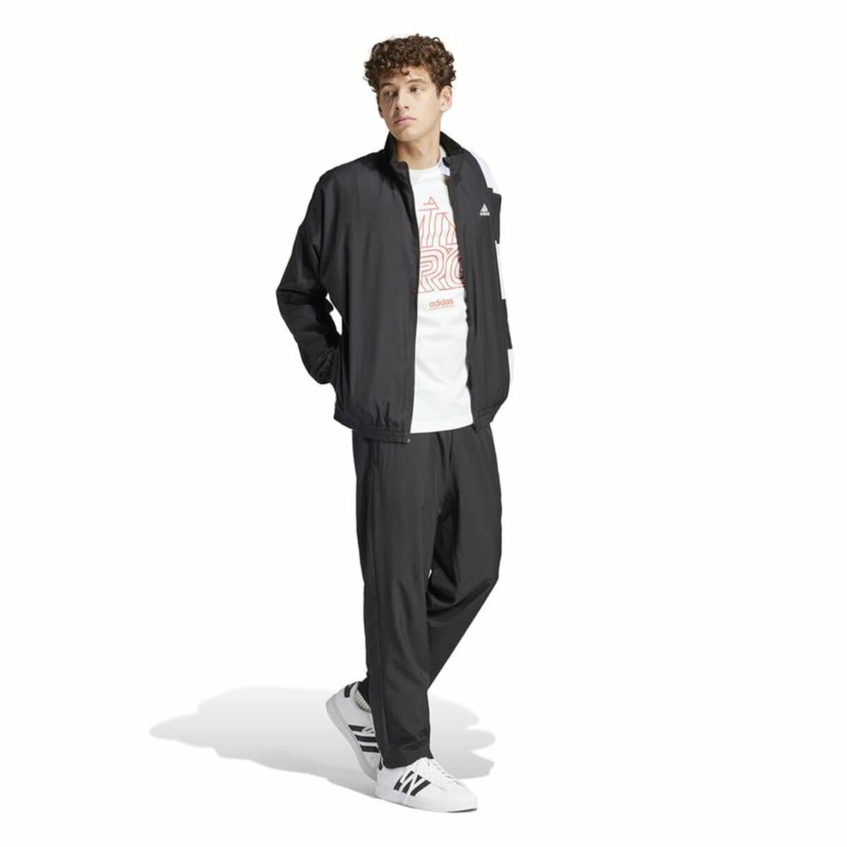 Chándal Adidas Colorblock Negro Hombre