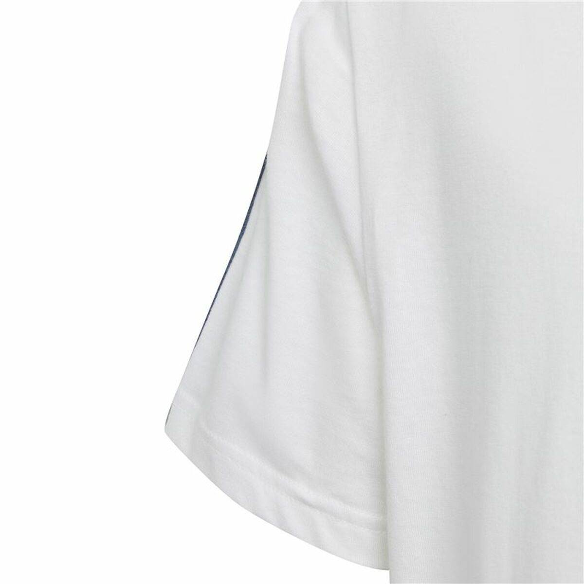 Camiseta de Manga Corta Infantil Adidas Essentials Blanco
