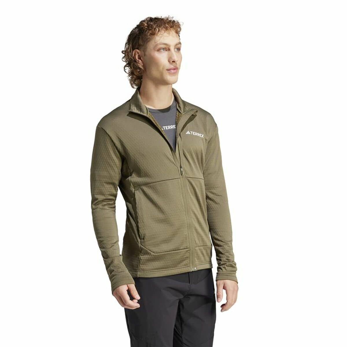 Chaqueta Deportiva para Hombre Adidas Mt Lt Fl Fz Ja Marrón