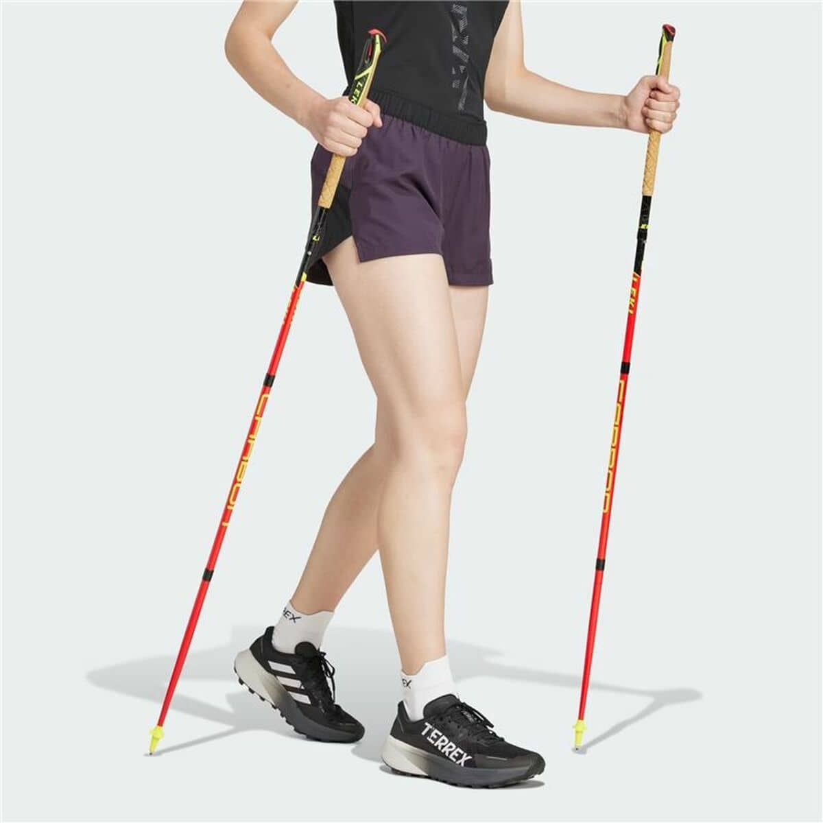Pantalón Corto Deportivo Adidas Terrex Multi Trail Azul Granate