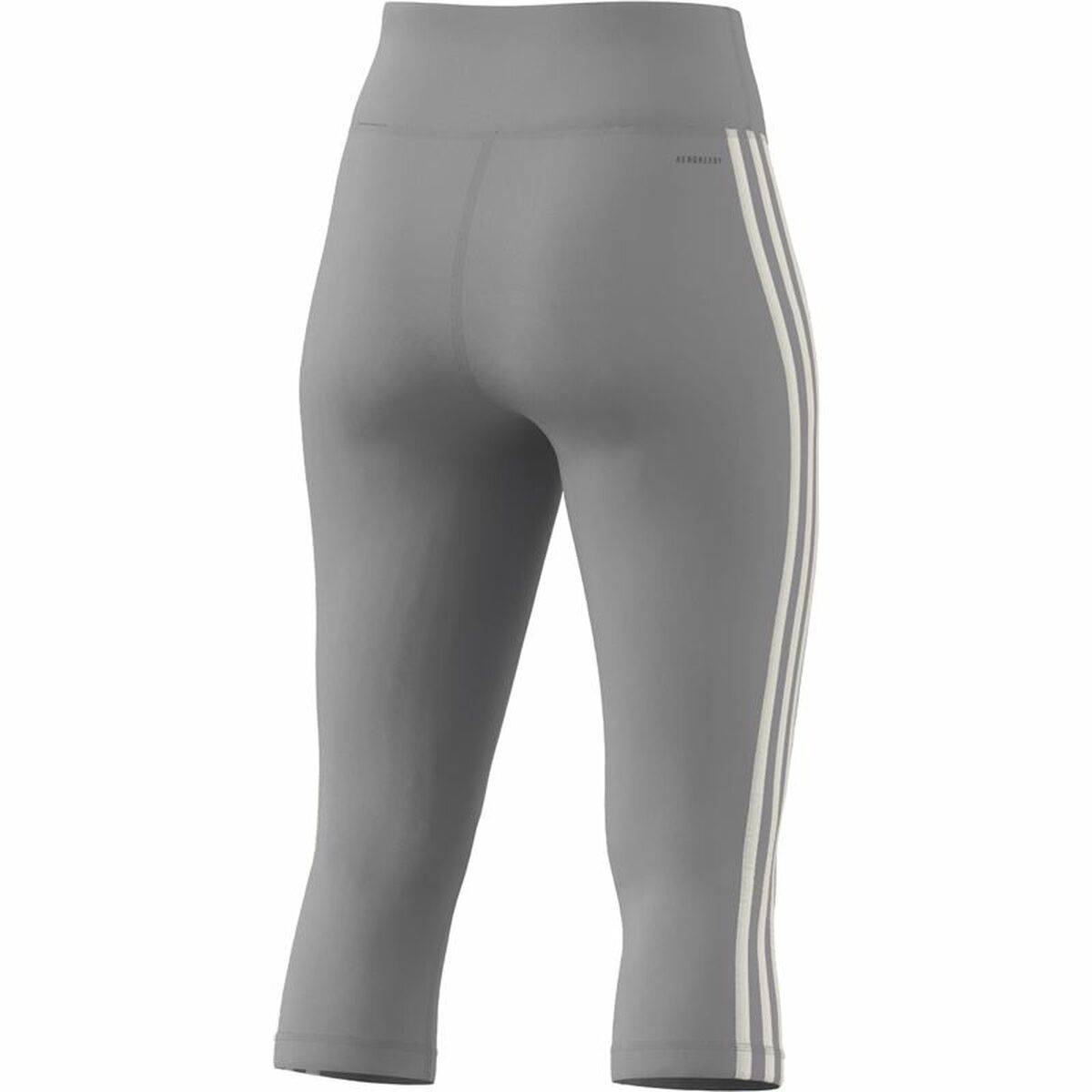 Mallas Deportivas de Mujer Adidas Train Essentials 3S 3/4 Gris
