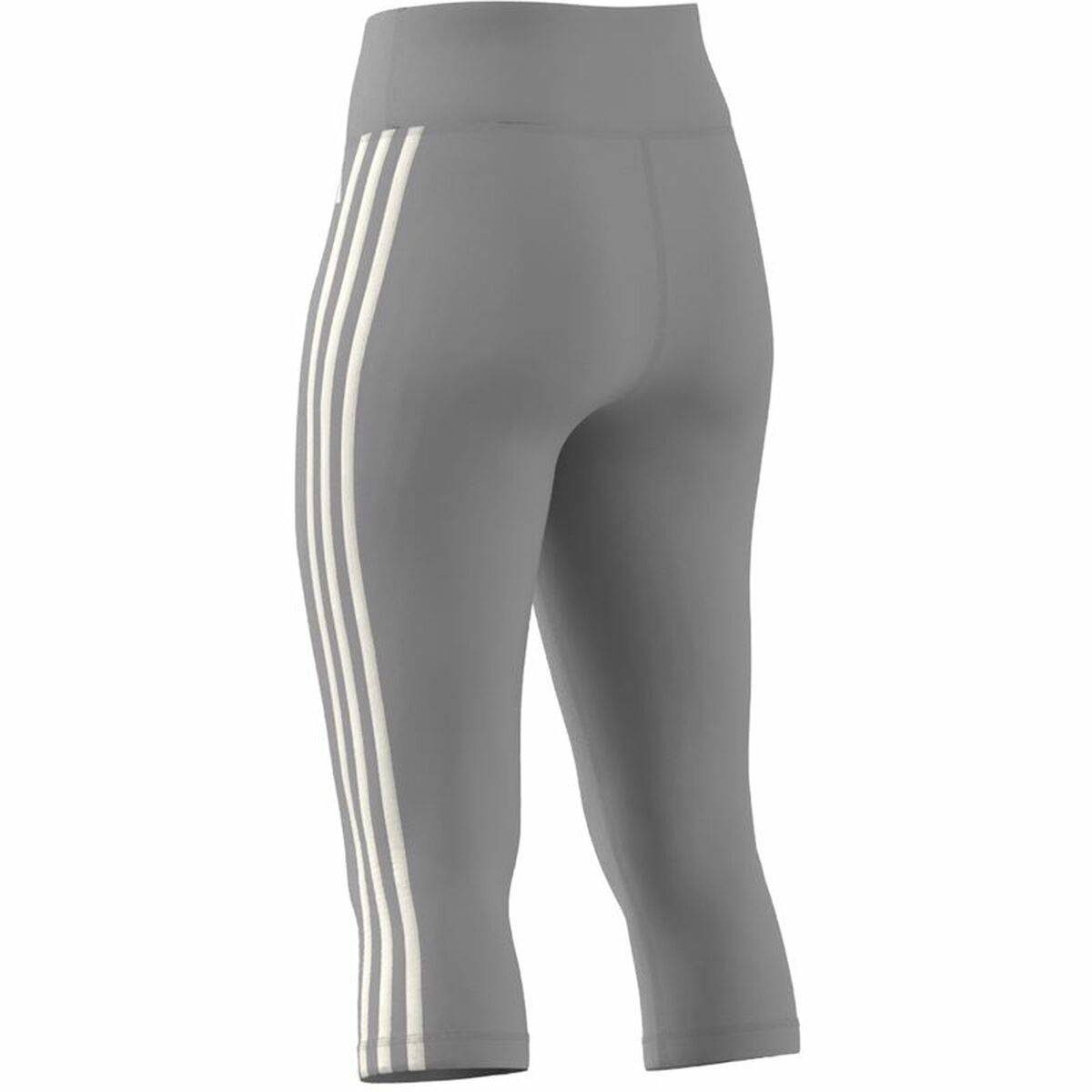 Mallas Deportivas de Mujer Adidas Train Essentials 3S 3/4 Gris
