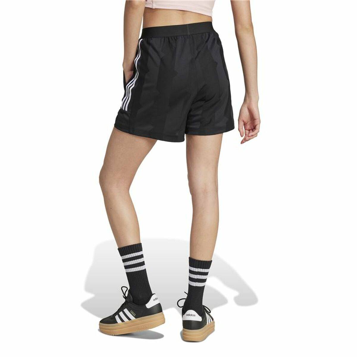 Pantalón Corto Deportivo Adidas Tiro Cut Negro