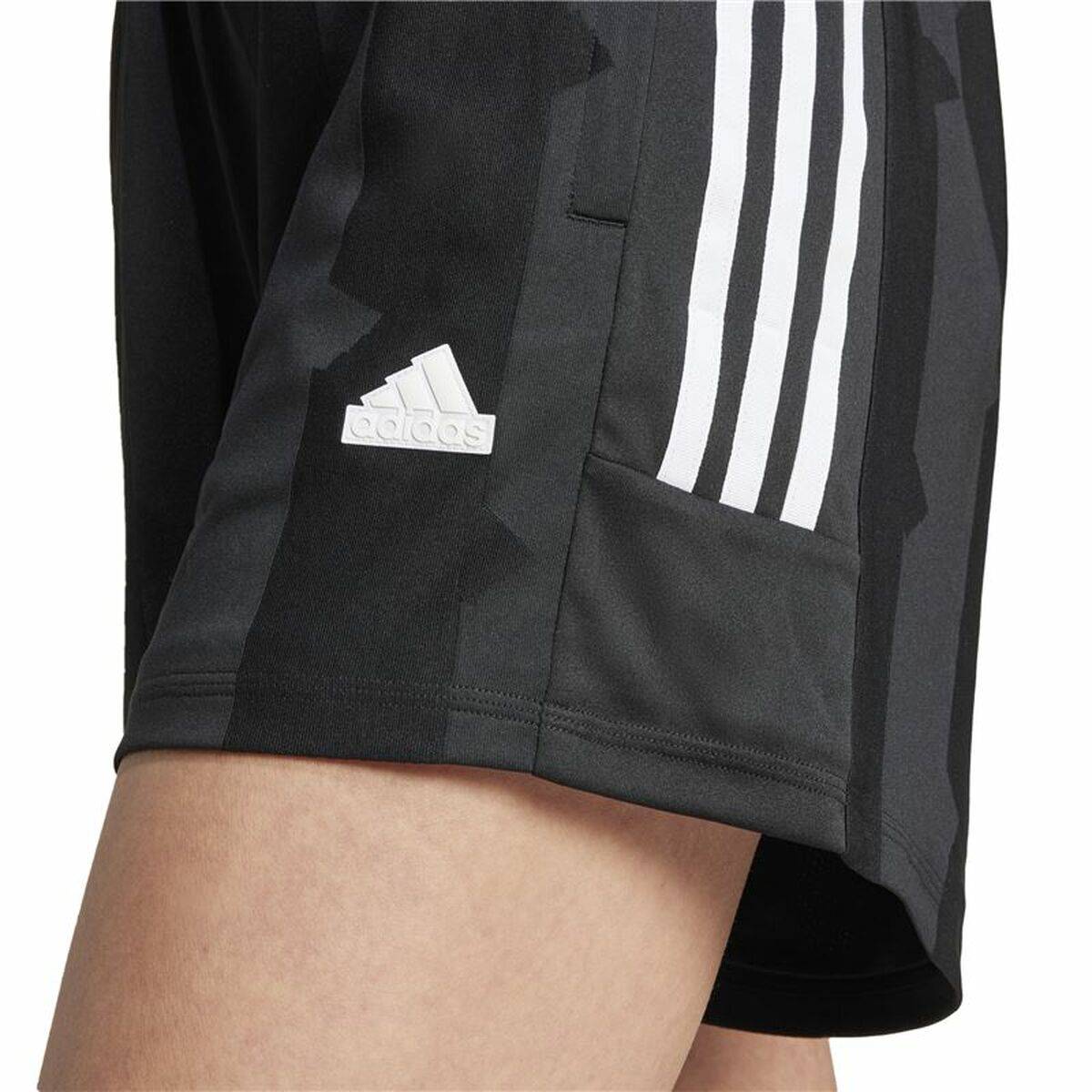 Pantalón Corto Deportivo Adidas Tiro Cut Negro