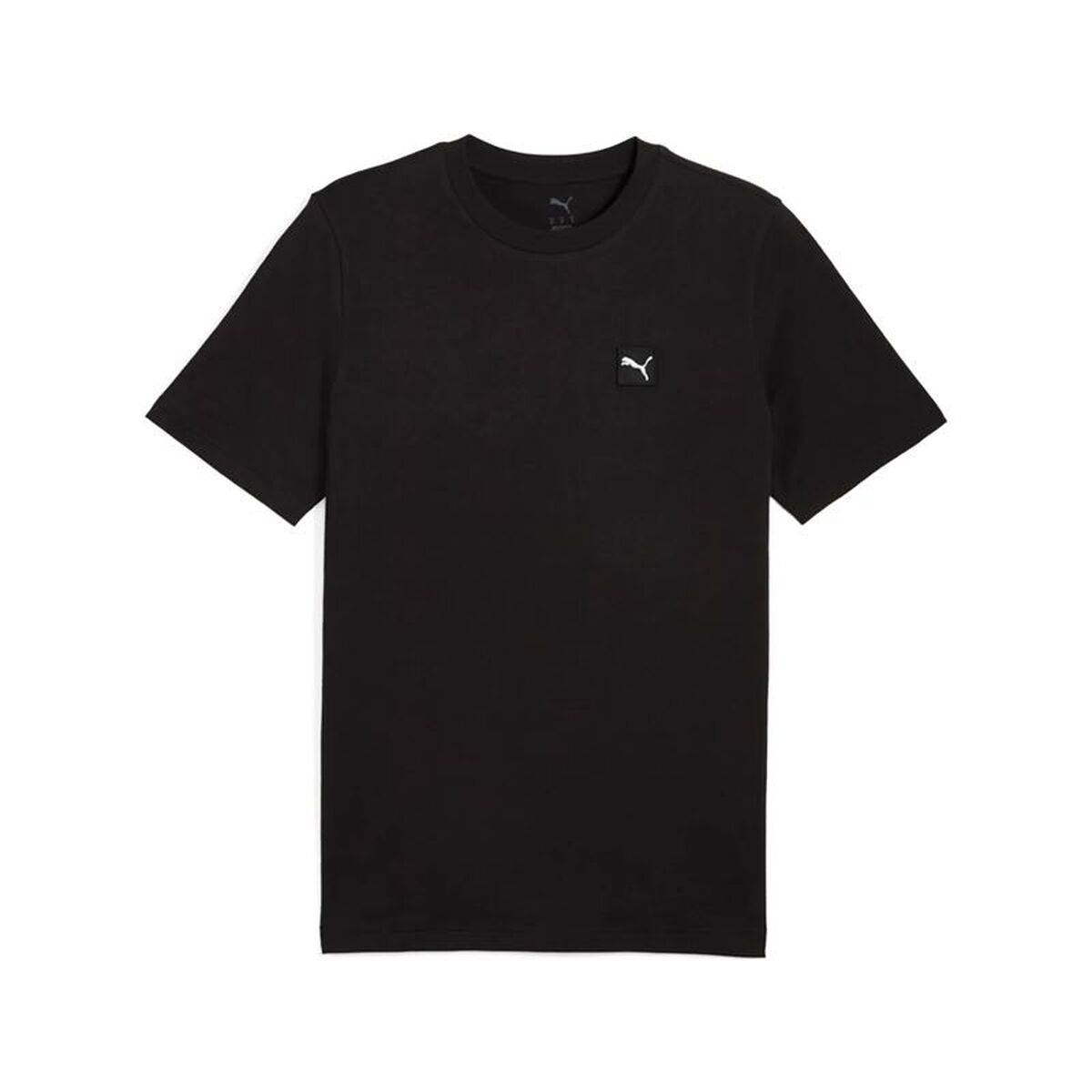 Camiseta de Manga Corta Hombre Puma Essentials Elevated Negro