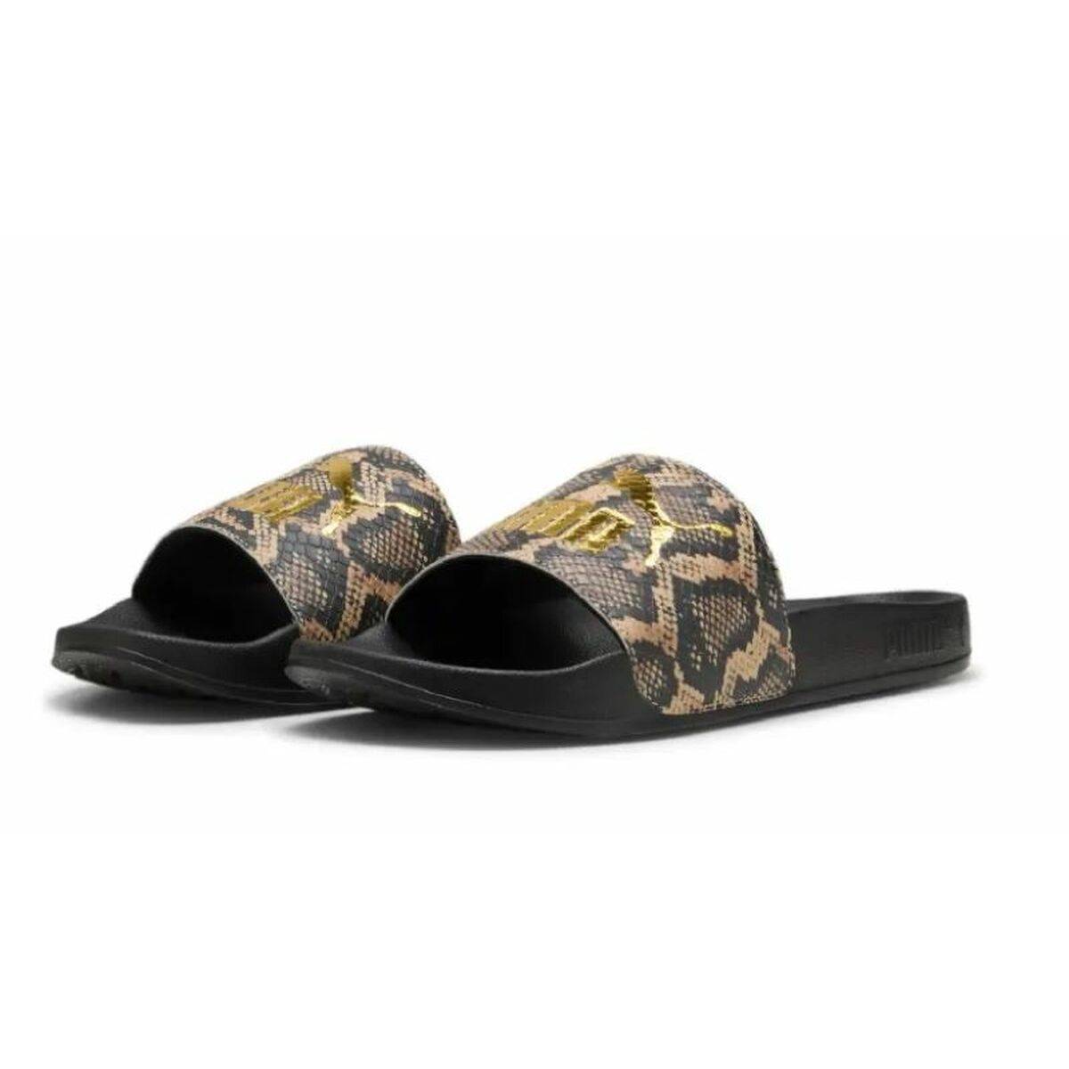 Chanclas para Mujer Puma Leadcat 2.0 Snake Chic SS25 400680 01 Negro