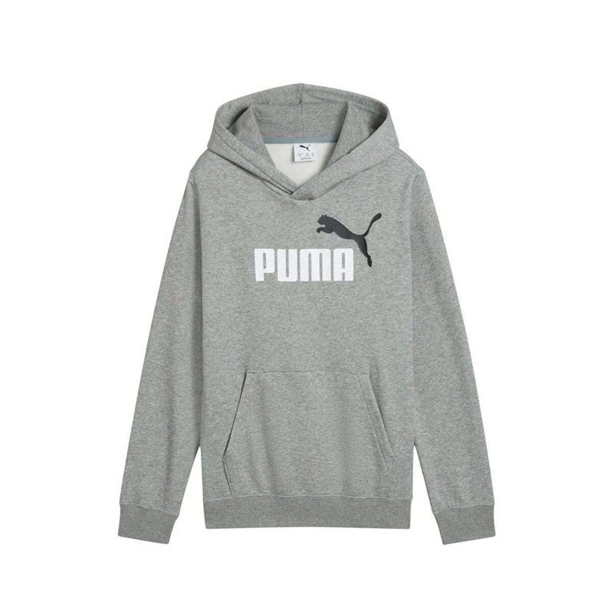 Sudadera con Capucha Niño Puma Essentials 2 Color No.1 Gris