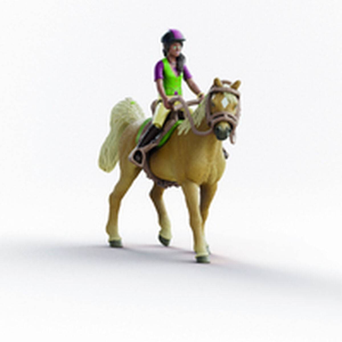 Playset Schleich 42714 Sarah & Mystery 6 Piezas