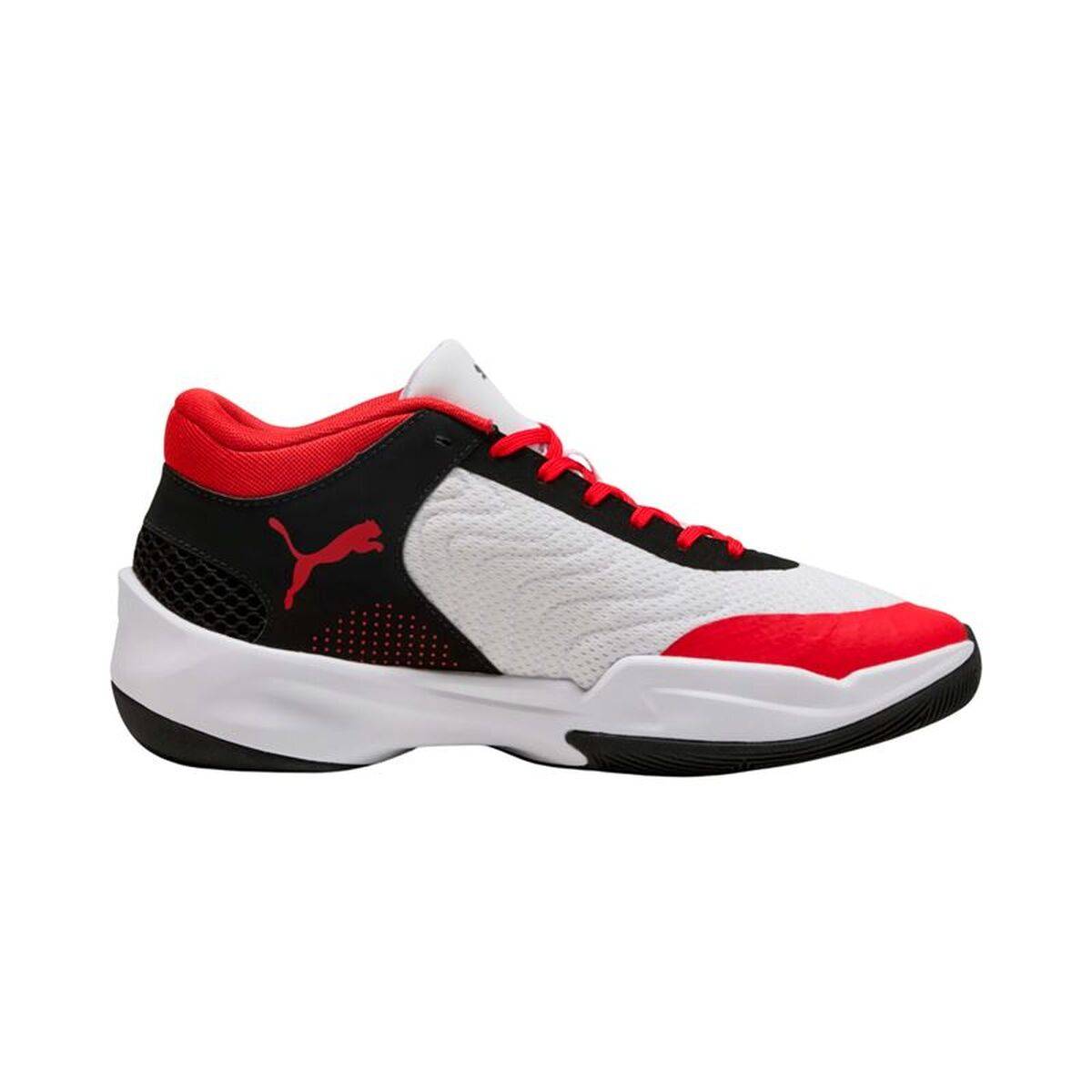 Zapatillas de Baloncesto para Adultos Puma Court Pro 2 Blanco Rojo