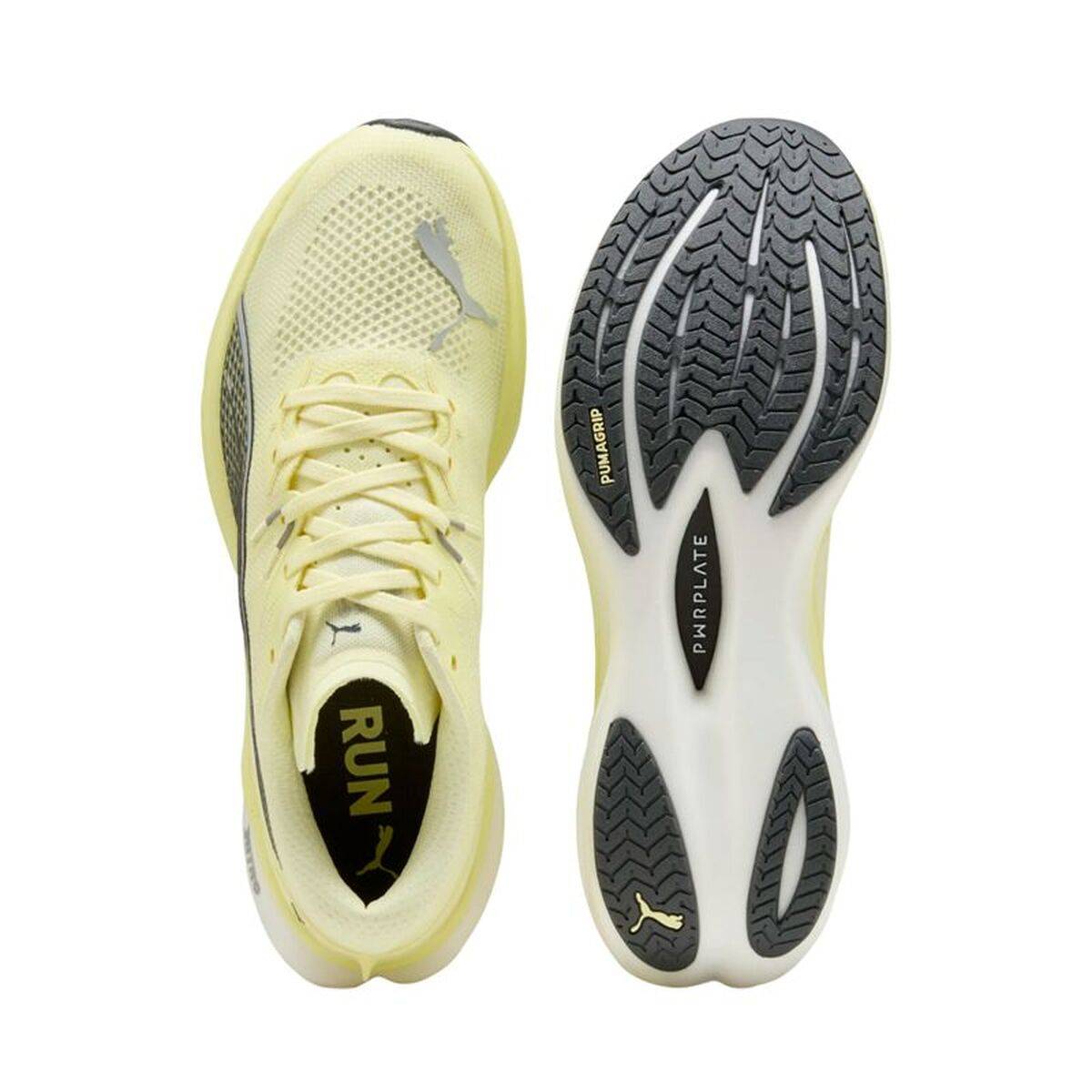 Zapatillas de Running para Adultos Puma Deviate Nitro 3 Amarillo