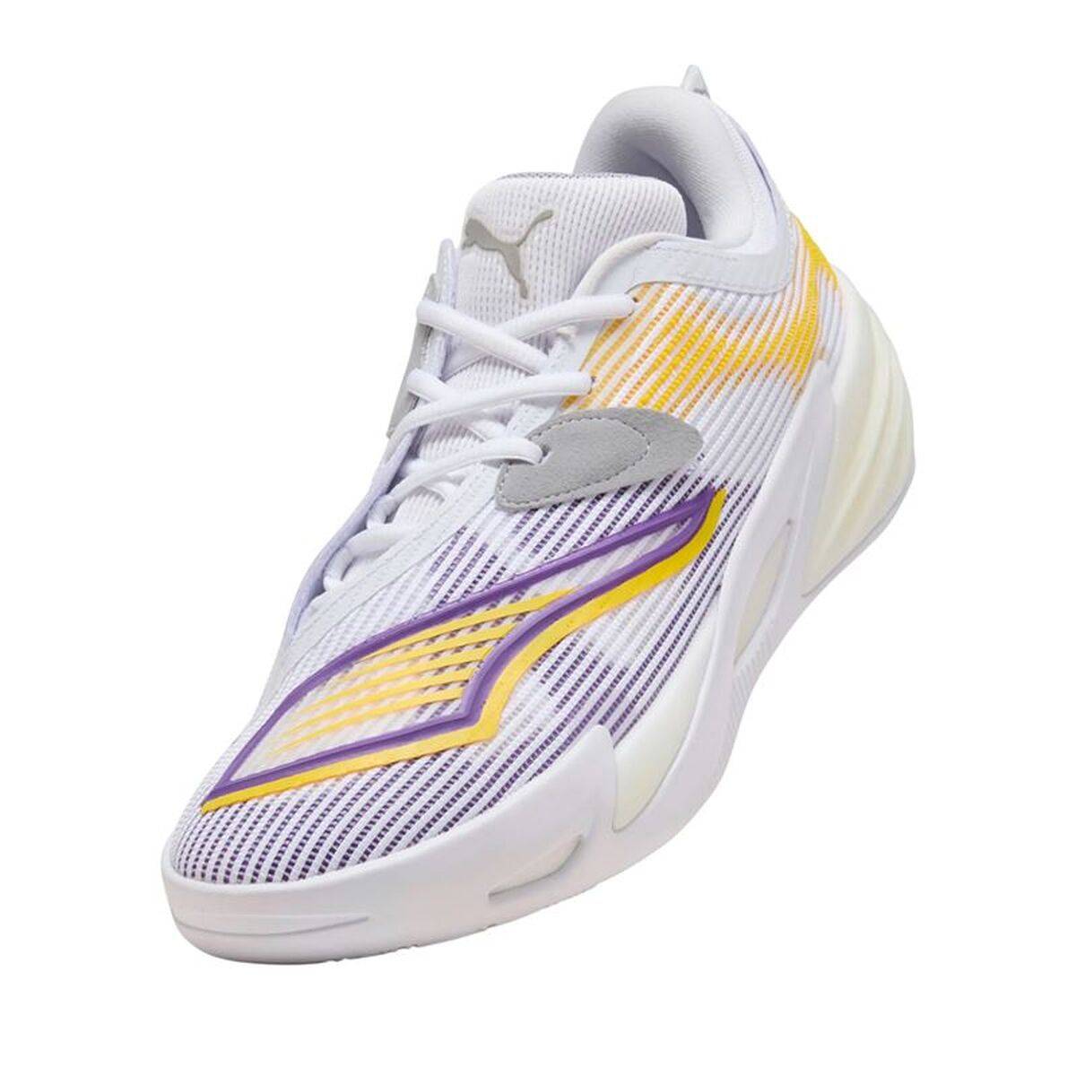 Zapatillas de Baloncesto para Adultos Puma All-Pro Nitro™ 2 Blanco Morado