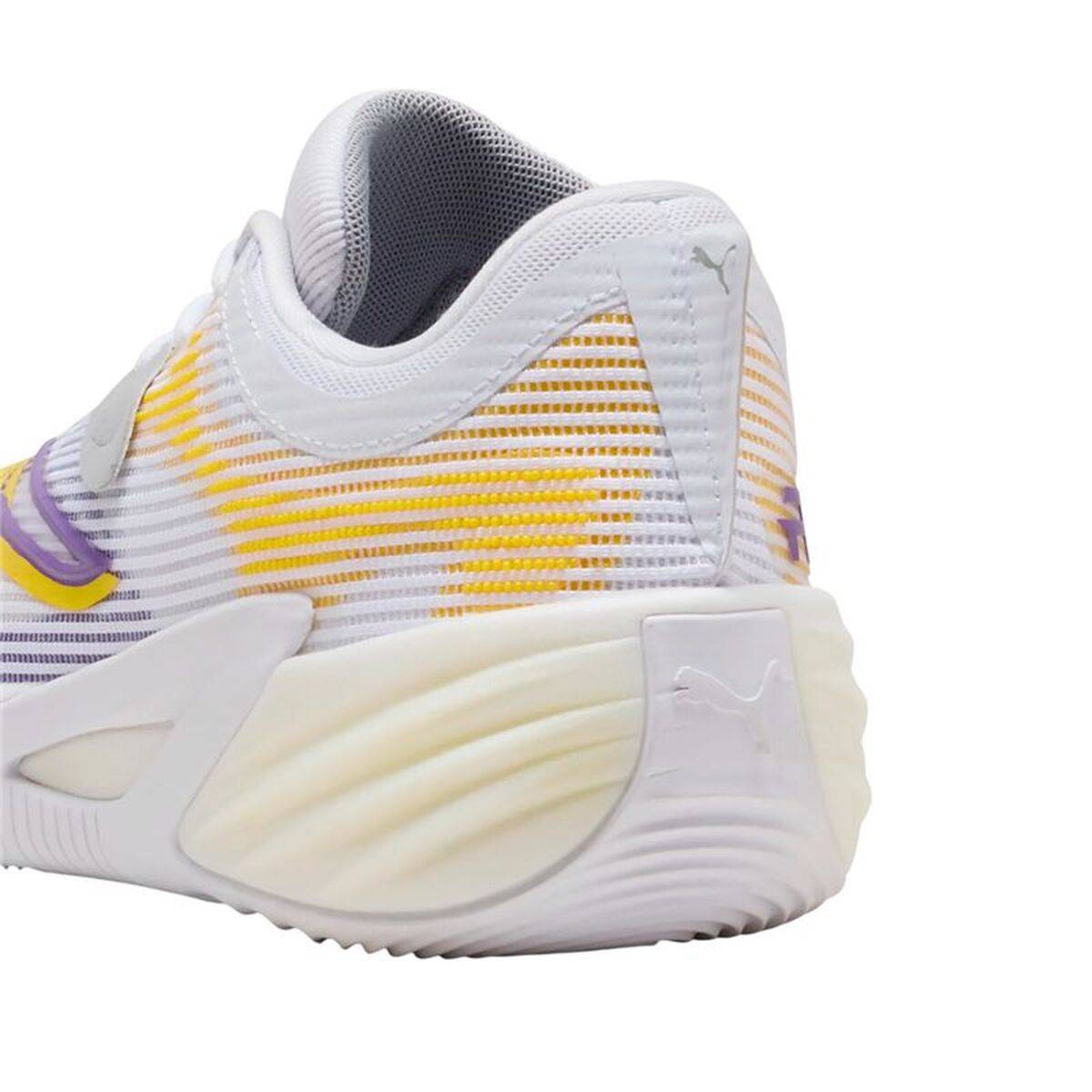 Zapatillas de Baloncesto para Adultos Puma All-Pro Nitro™ 2 Blanco Morado
