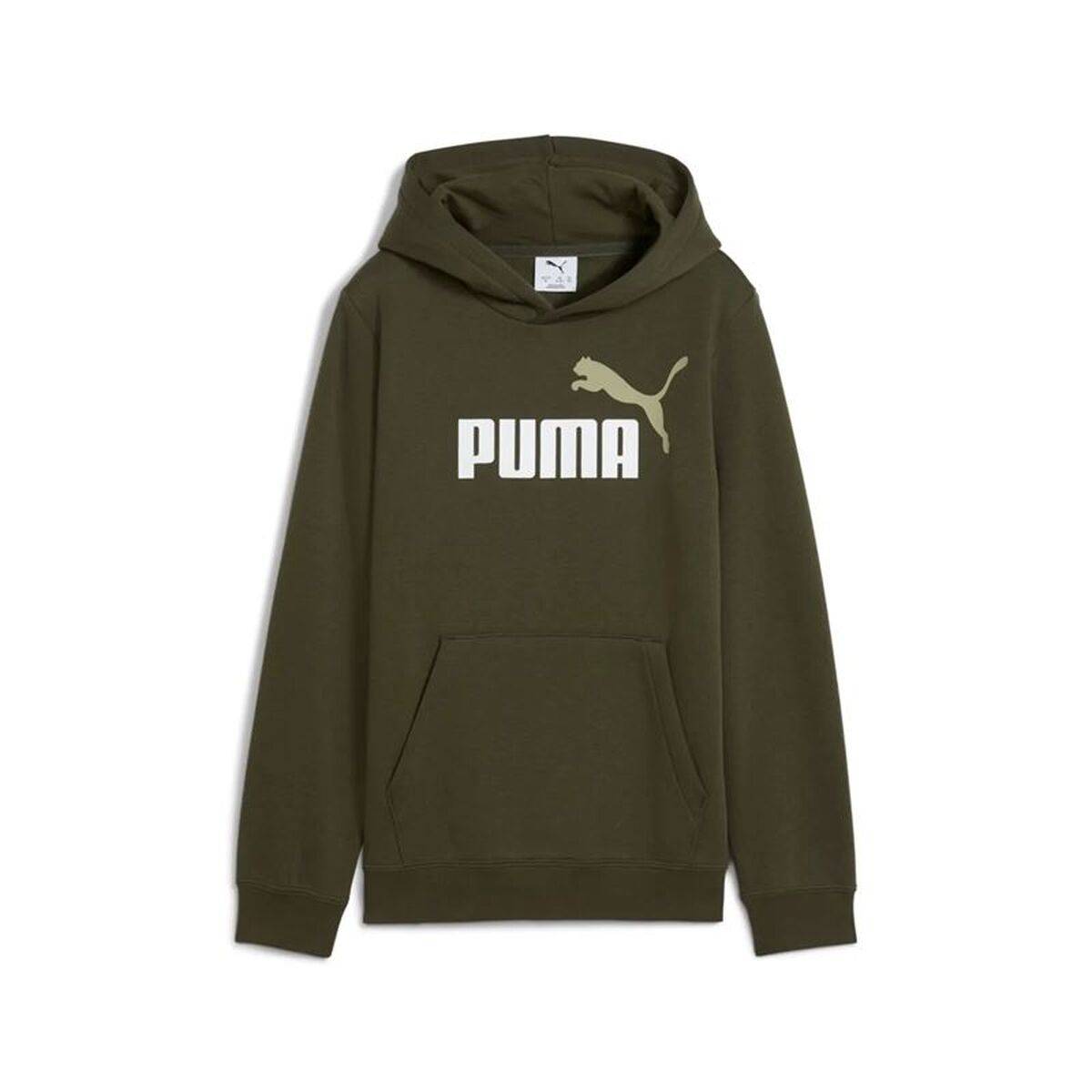 Sudadera con Capucha Niño Puma Essentials 2 Color No.1 Verde oscuro Oliva