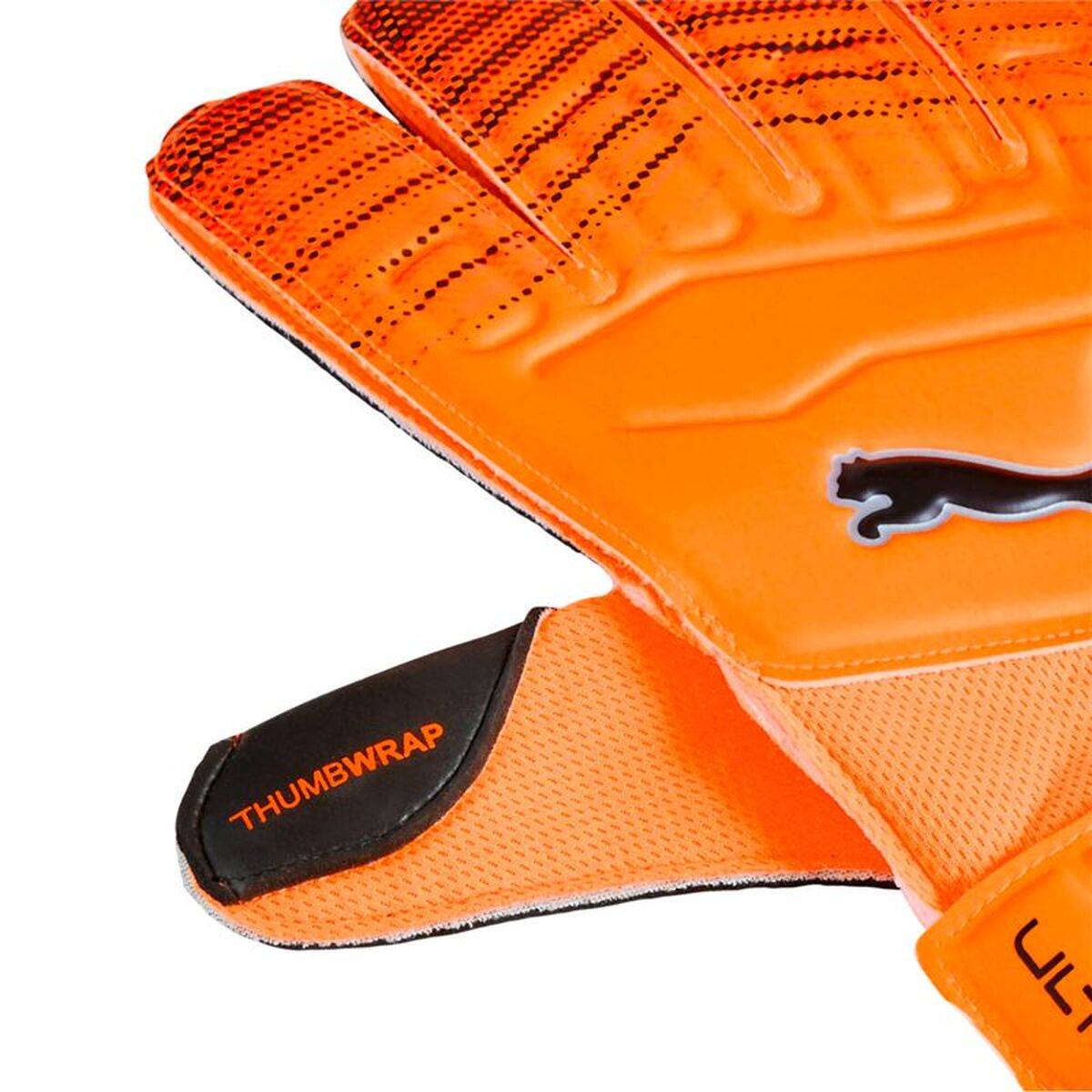 Guantes de Portero Puma Ultra Play Rc Negro Naranja Adultos
