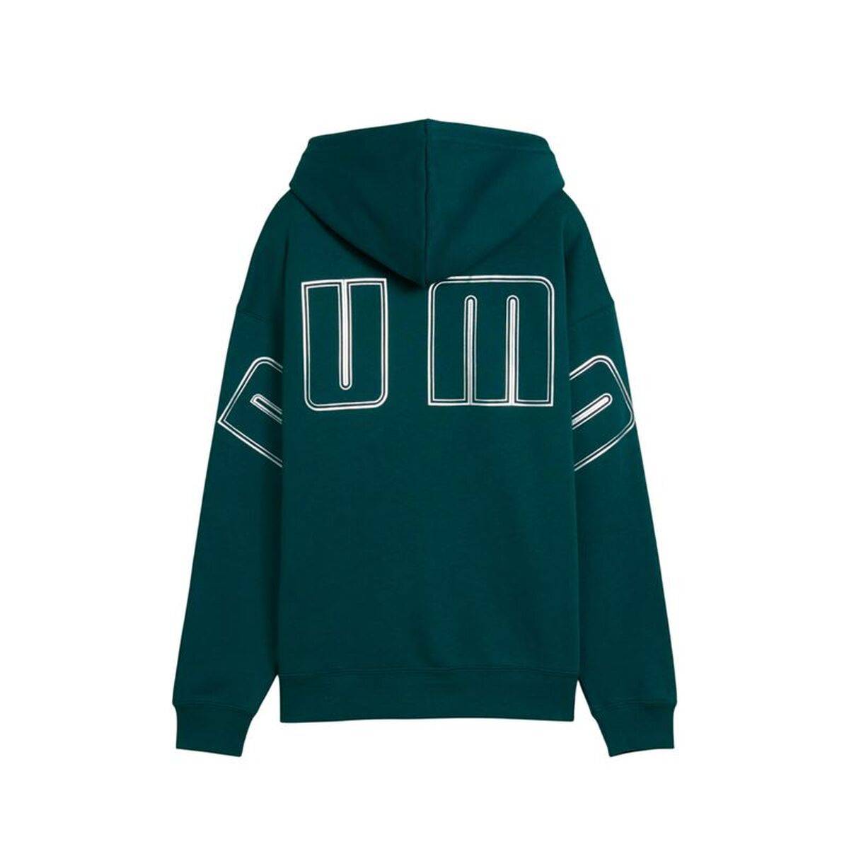 Sudadera con Capucha Mujer Puma Maximal Metallic Verde