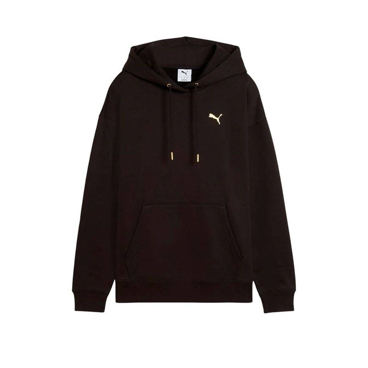 Sudadera con Capucha Mujer Puma Maximal Metallic Negro