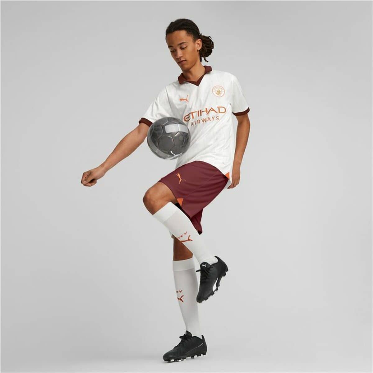 Camiseta de Fútbol de Manga Corta Hombre Puma Manchester City Away