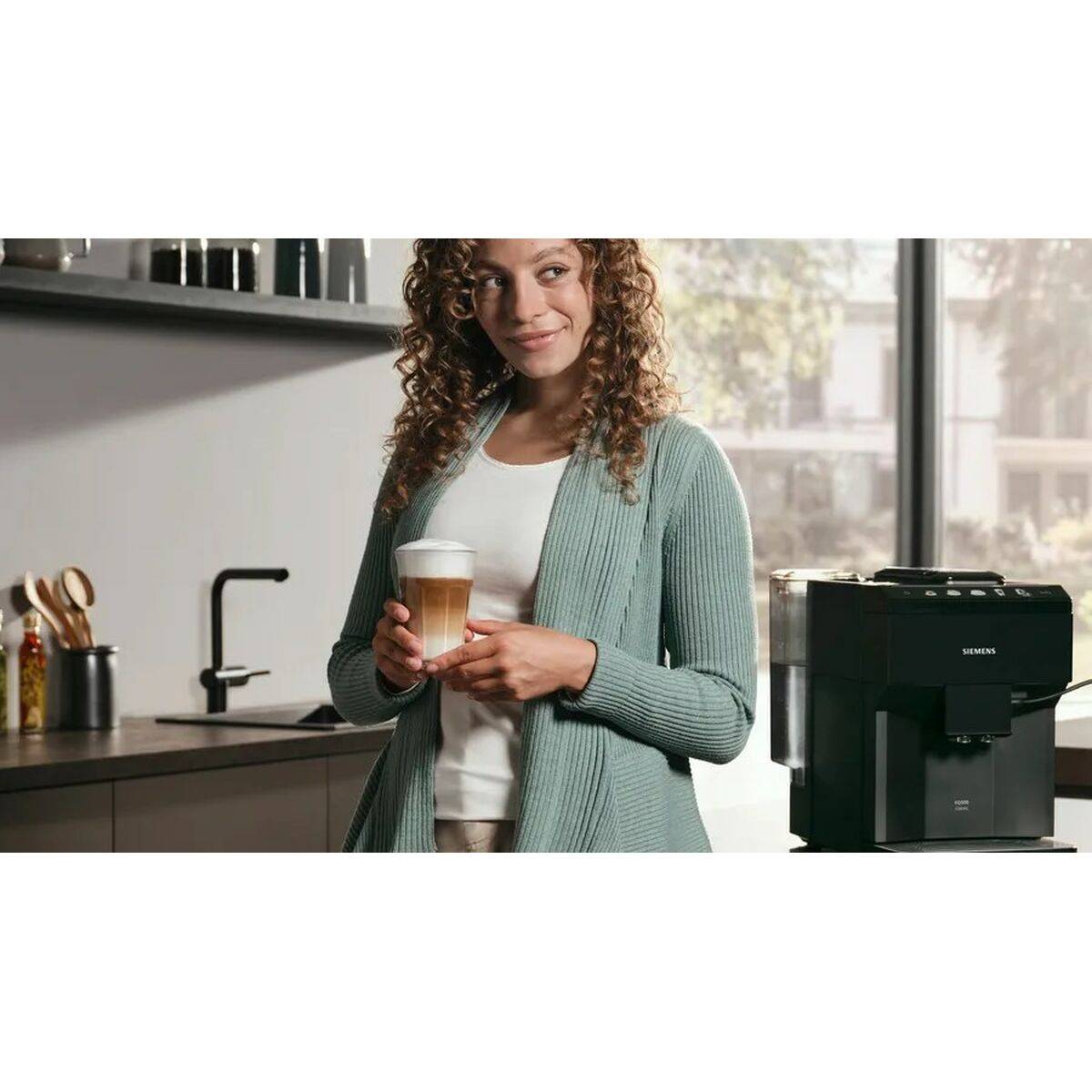 Cafetera Superautomática Siemens AG TP511R09 Negro 1500 W 15 bar 1,9 L