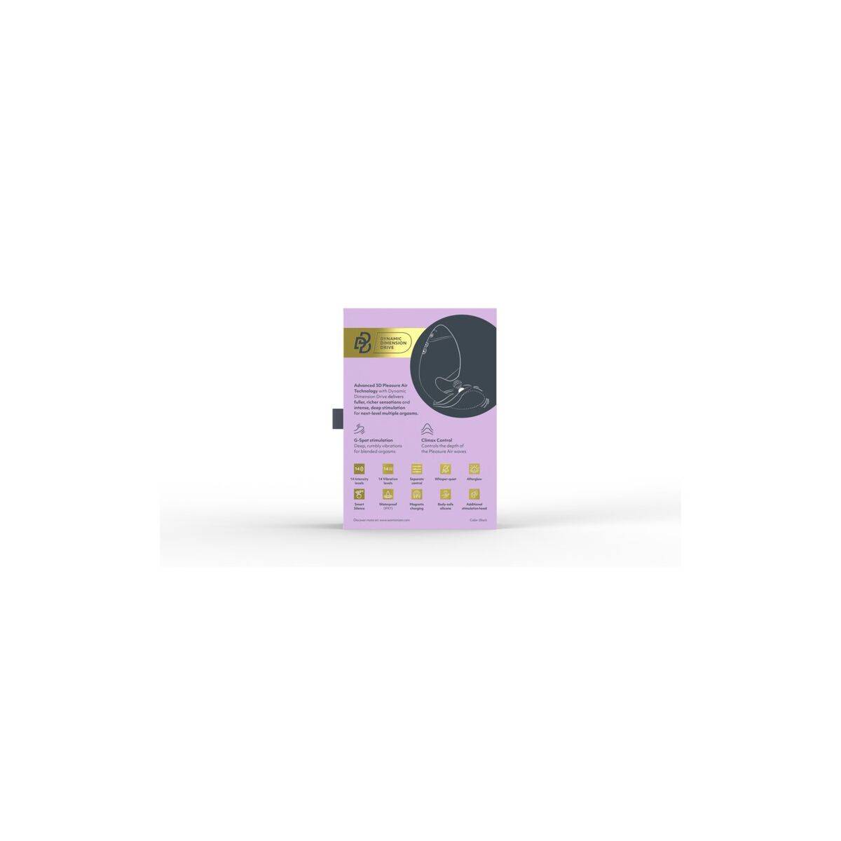 Succionador de Clítoris Womanizer Negro