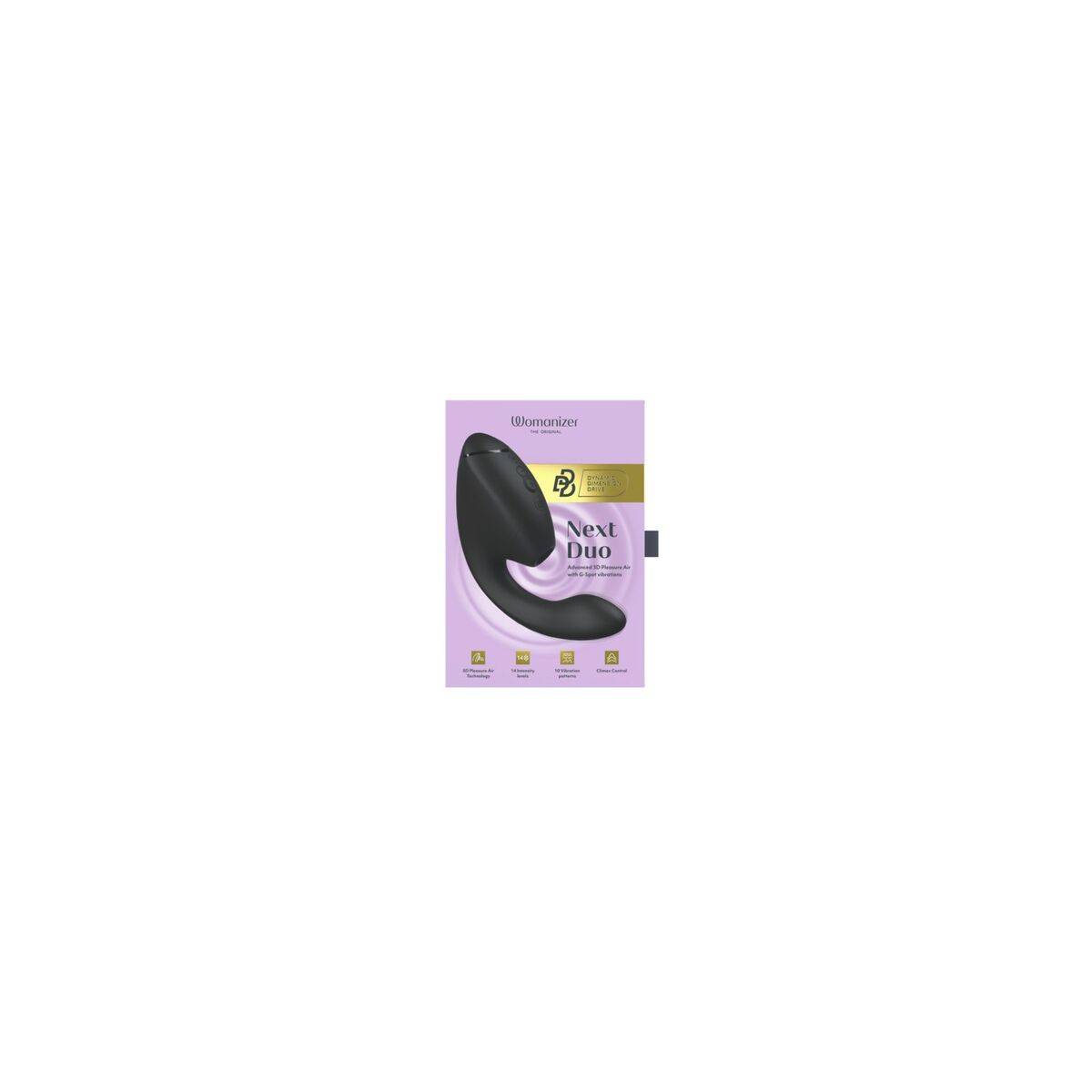 Succionador de Clítoris Womanizer Negro